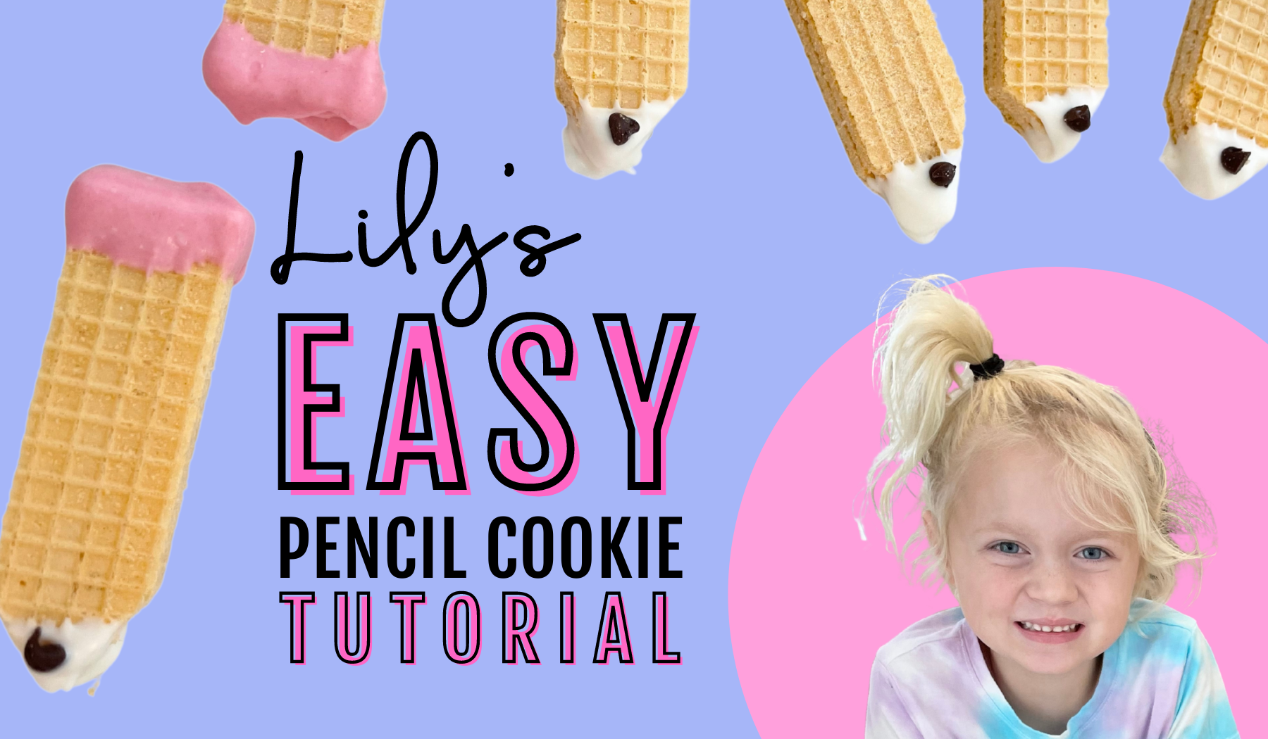 HOW TO MAKE BACK TO SCHOOL PENCIL COOKIES