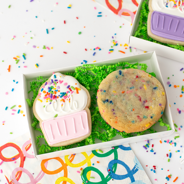 Cupcake Cookie & Sammie Duo Gift Box - Set of 3 Boxes