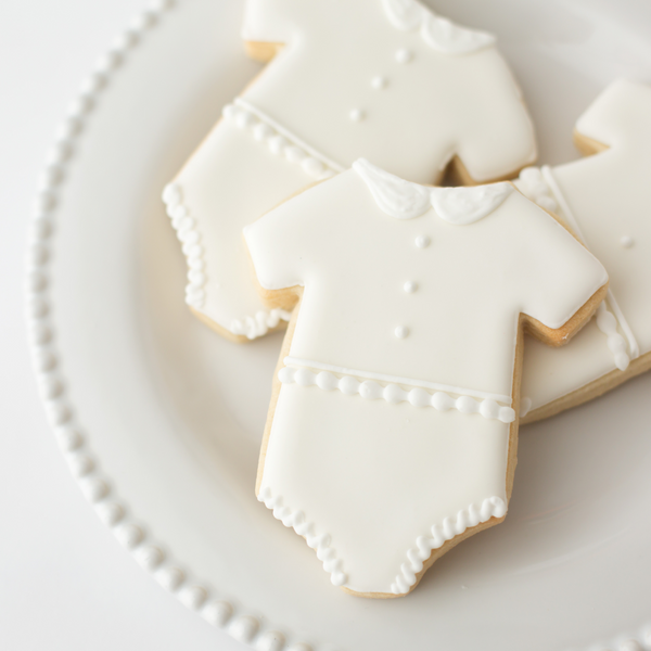 Baby Onesie Sugar Cookies - Gourmet Gift Box
