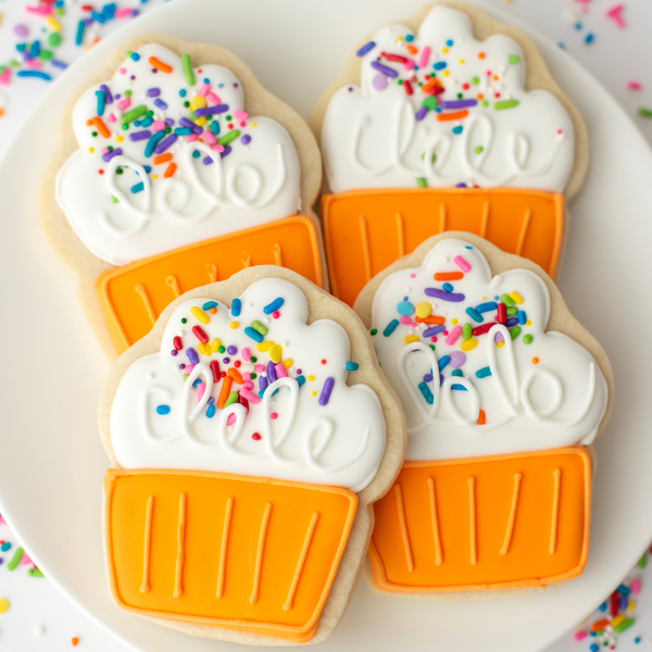ORANGE CUPCAKE COOKIES