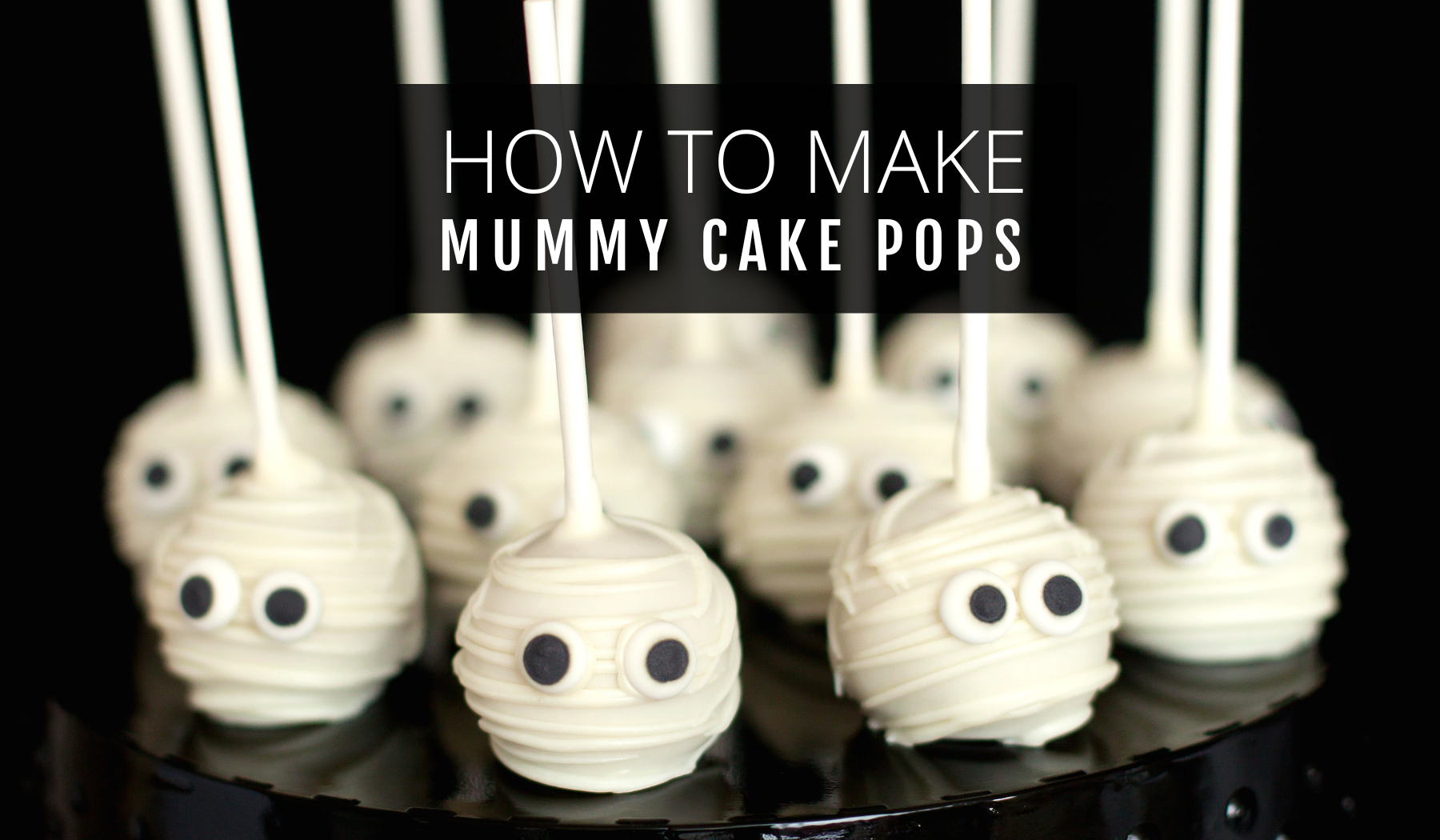 How to Make Mummy Cake Pops