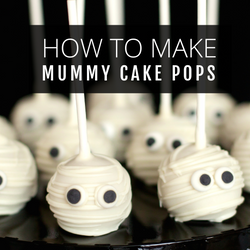 How to Make Mummy Cake Pops