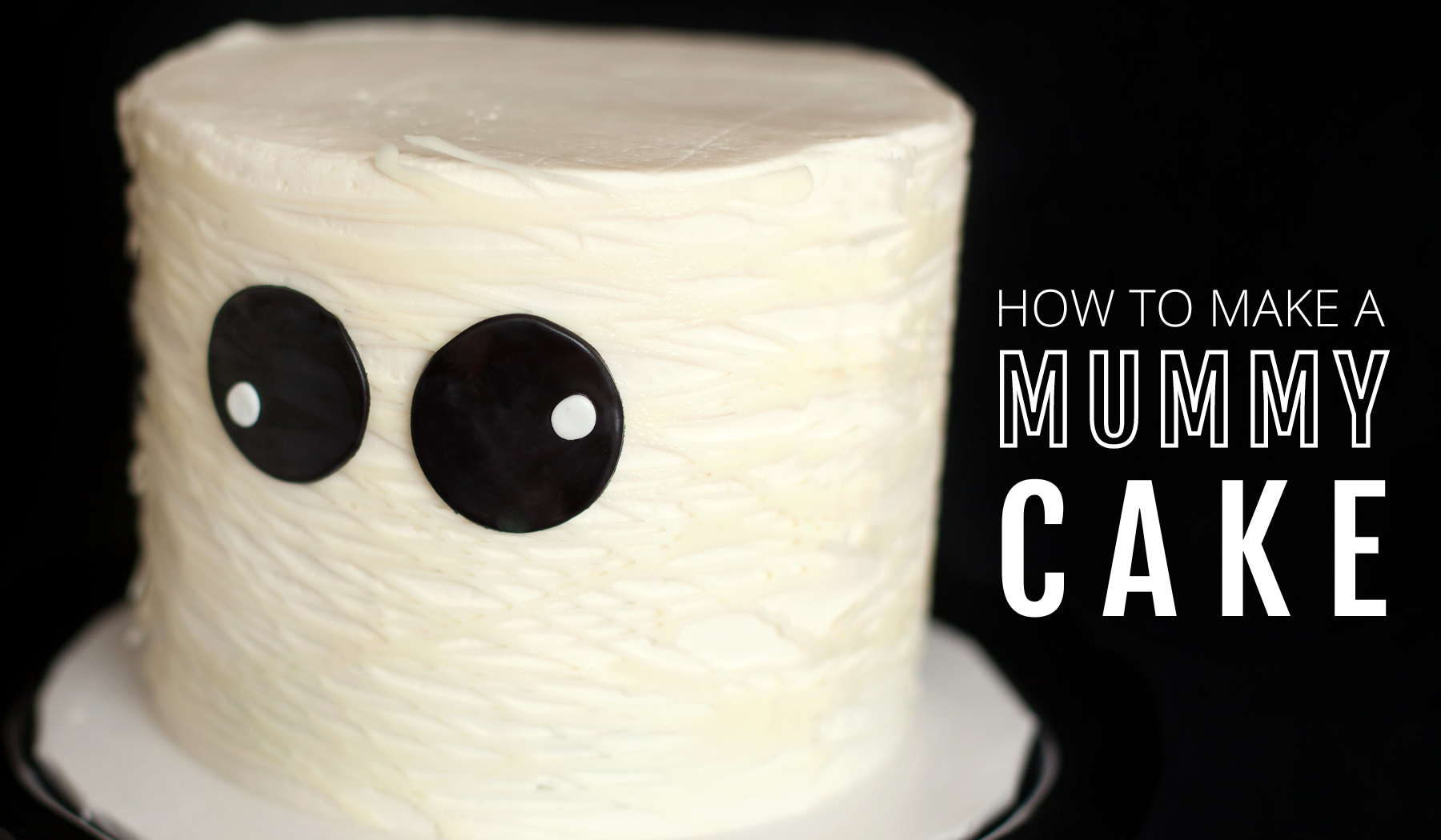 How to Make a Mummy Cake
