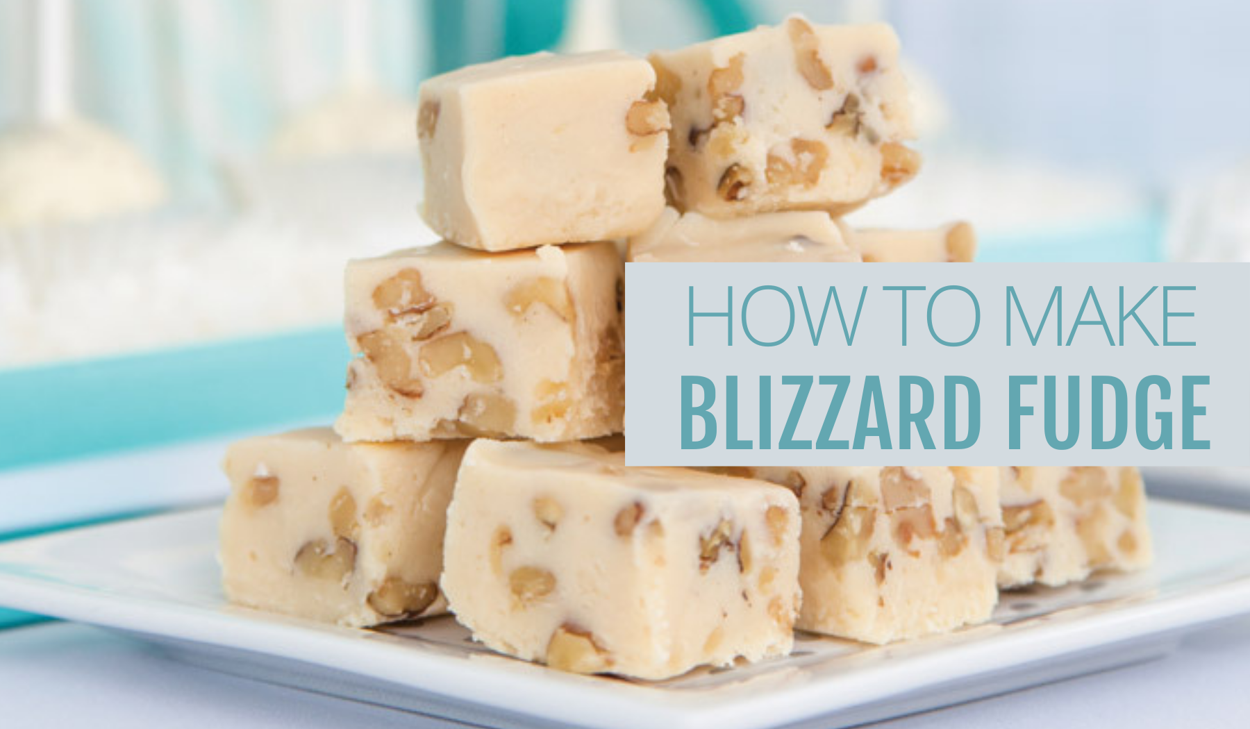 HOW TO MAKE BLIZZARD FUDGE