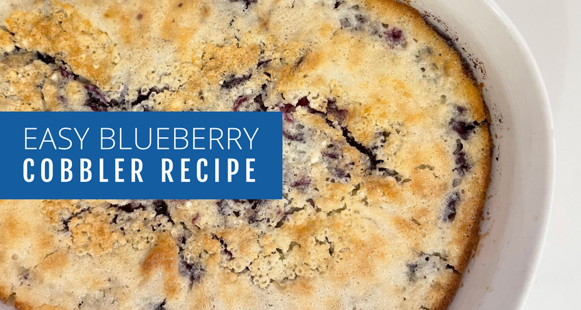 Easy Blue Berry Cobbler Recipe