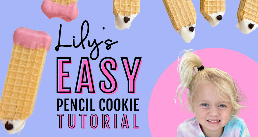 HOW TO MAKE BACK TO SCHOOL PENCIL COOKIES