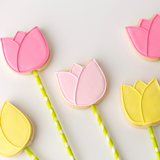 Tulip Cookie Gift Box – Hand-Decorated Spring Cookies