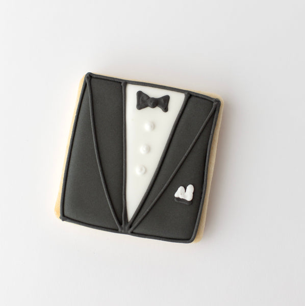 Tuxedo Sugar Cookies - Gourmet Gift Box Dozen