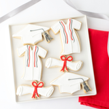 Graduation Cookie Gift Box (12ct) | Hand-Decorated in Your School Colors