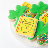 Crichton Leprechaun & Shamrock Sugar Cookies - Gourmet Gift Box