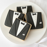 Tuxedo Sugar Cookies - Gourmet Gift Box Dozen