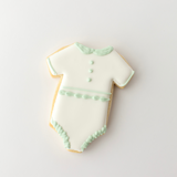 Sage Green Baby Shower Sugar Cookies - Gourmet Gift Box