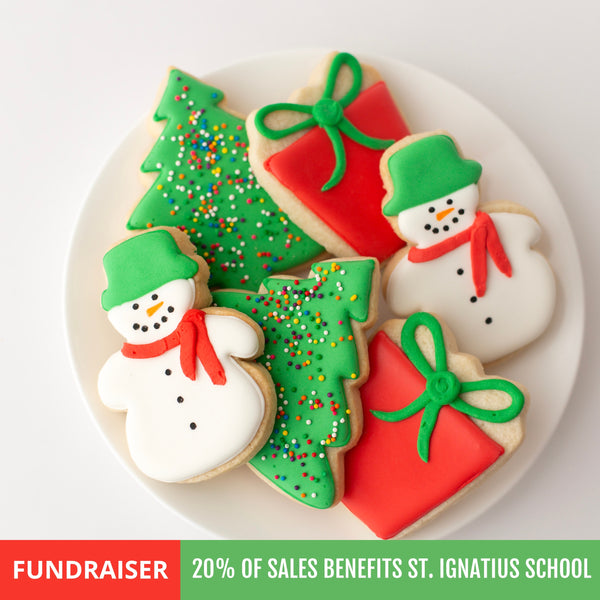 ST. IGNATIUS FUNDRAISER - Christmas Sugar Cookies (12ct)