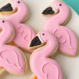 Flamingo Cookies (24 ct) | Hand-Decorated Cookie Gift Box