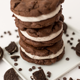 Chocolate with Cookies N Cream Buttercream Sammie Box (6ct)