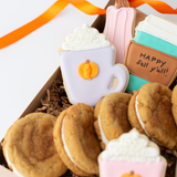 Latte Cookies + Pumpkin Spice Sammies – Gourmet Gift Box