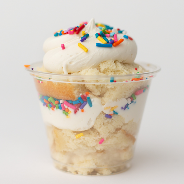 Vanilla Birthday Cake Cups (5 Pack) - LOCAL PICKUP ONLY