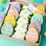 Easter Bunny & Egg Sugar Cookies - Gourmet Gift Box