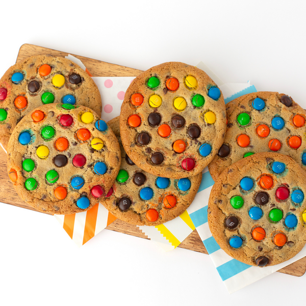 Jumbo M&M Cookies - Gourmet Gift Box
