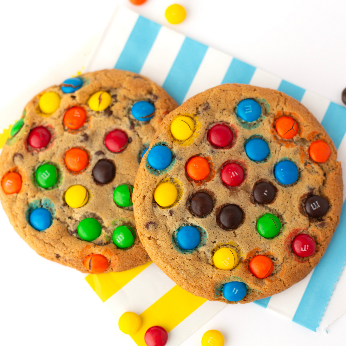Jumbo M&M Cookie Gift Box (6ct) ellenjaycookies