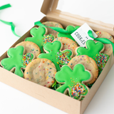 Shamrock Cookies & Funfetti Sammies – St. Patrick’s Day Gift Box