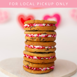 Valentine's Day Heart Cookies & Sammies Gift Box Dozen | LOCAL PICKUP