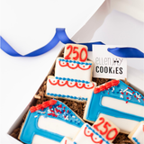 America’s 250th Birthday Sugar Cookies - 4th of July Gift Box