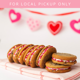 Valentine's Day Chocolate Chip Sammies Gift Box Dozen | LOCAL PICKUP