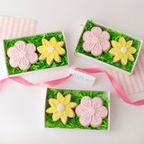 Flower Sugar Cookie Gift Box 2ct (Set of 3 Boxes)