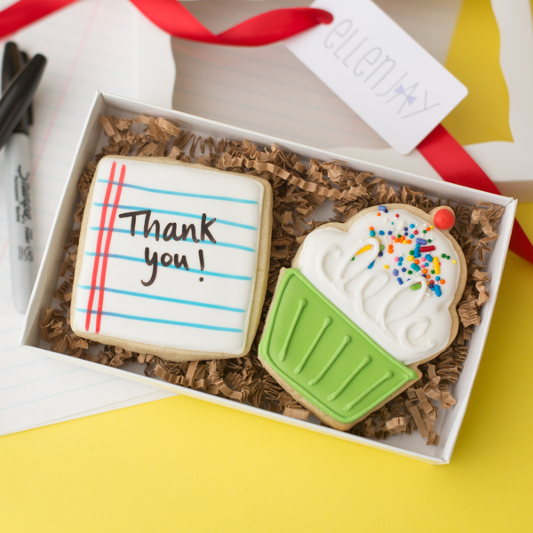 Thank You Sugar Cookie Gift Box 2ct (Set of 3 Boxes)