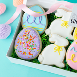 Easter Bunny & Egg Sugar Cookies - Gourmet Gift Box