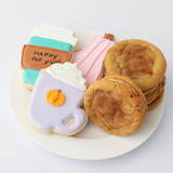 Latte Cookies + Pumpkin Spice Sammies – Gourmet Gift Box