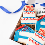 America’s 250th Birthday Sugar Cookies - 4th of July Gift Box