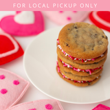 Valentine's Day Chocolate Chip Sammies Gift Box Dozen | LOCAL PICKUP