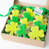 Shamrock Sugar Cookies – St. Patrick’s Day Gift Box