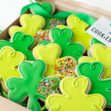 Shamrock Sugar Cookies – St. Patrick’s Day Gift Box