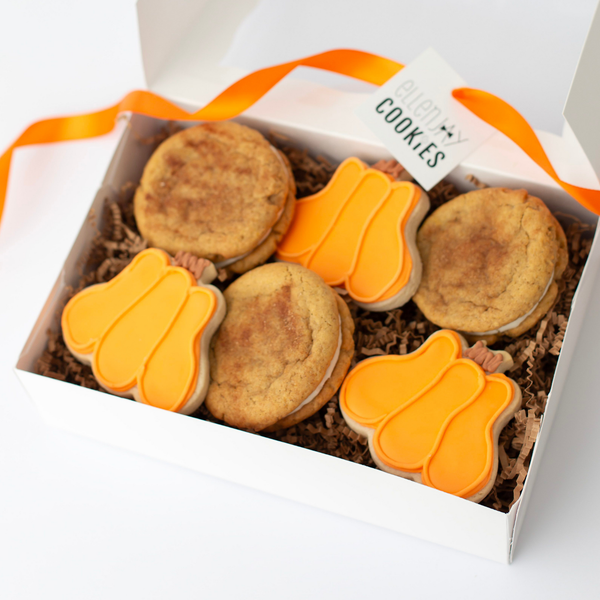 Pumpkin Cookies + Pumpkin Spice Sammies – Gourmet Gift Box