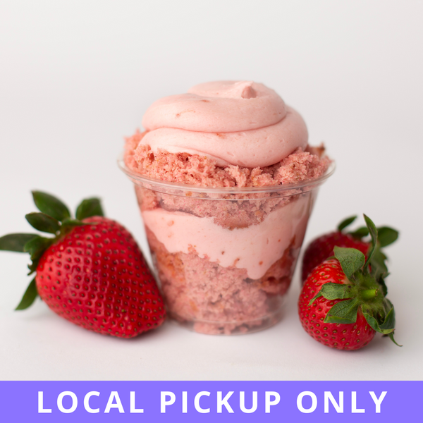 Strawberry Cake Cup 6ct - LOCAL PICKUP ONLY