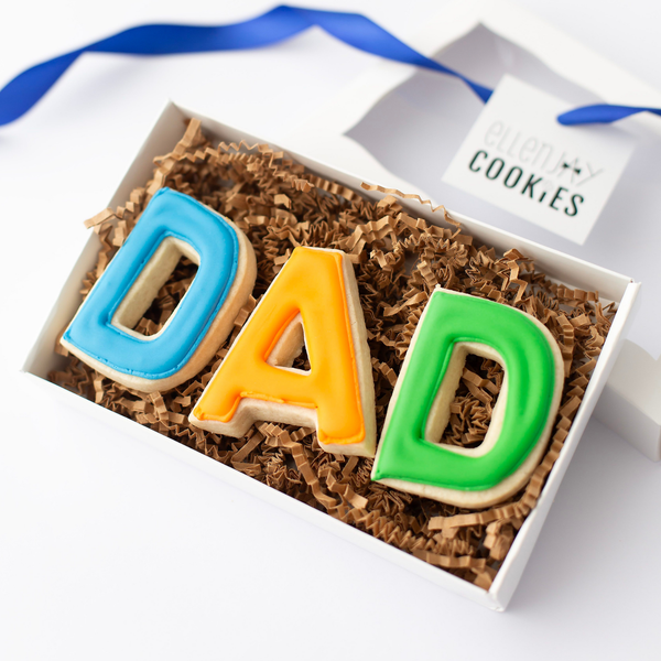 DAD Sugar Cookie Gift Box (3 ct)