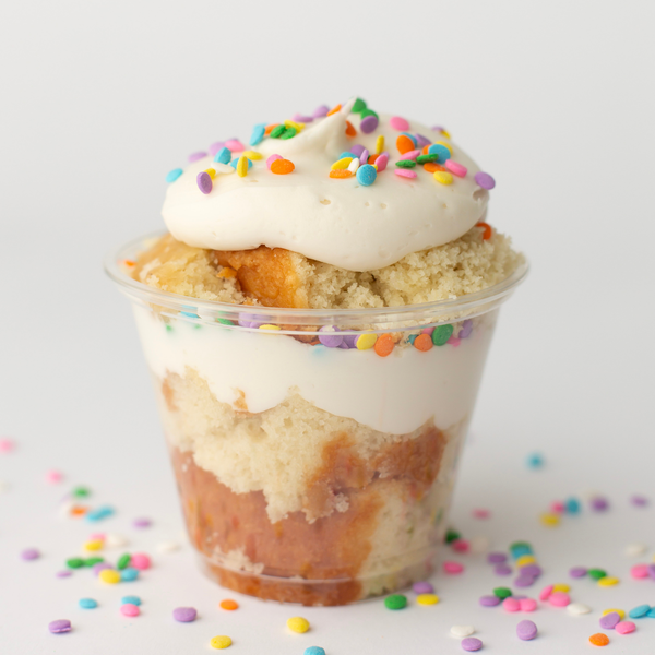 Easter Vanilla Cake Cups (5 Pack) - LOCAL PICKUP ONLY