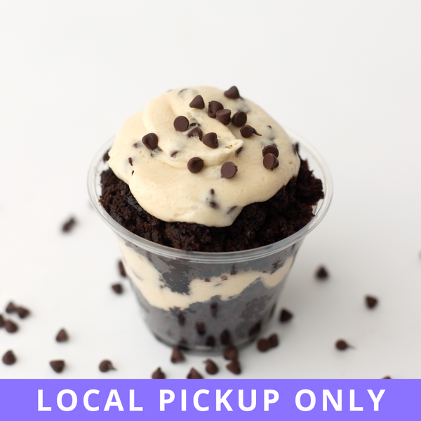 Cookie Dough Cake Cups (3ct) - LOCAL PICKUP ONLY