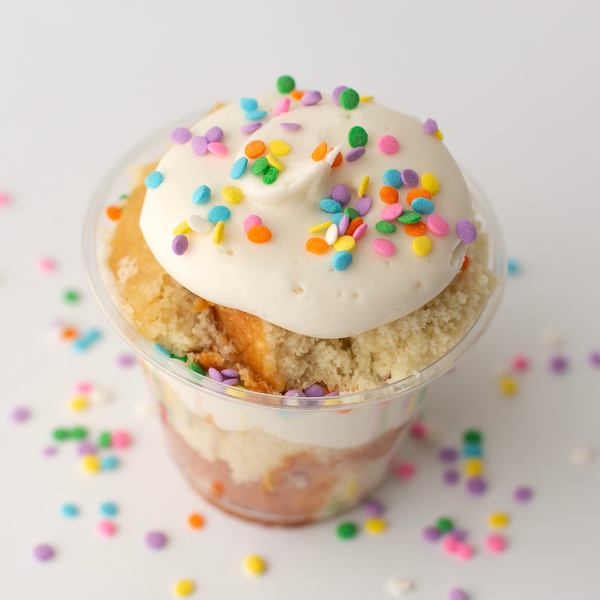 Easter Vanilla Cake Cups (5 Pack) - LOCAL PICKUP ONLY