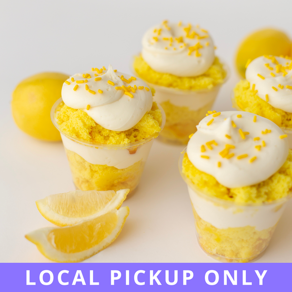 Lemon Cake Cup 6ct - LOCAL PICKUP ONLY
