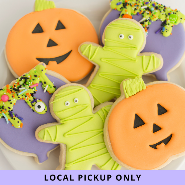 Halloween Cookie Gift Box (dozen) - PICKUP