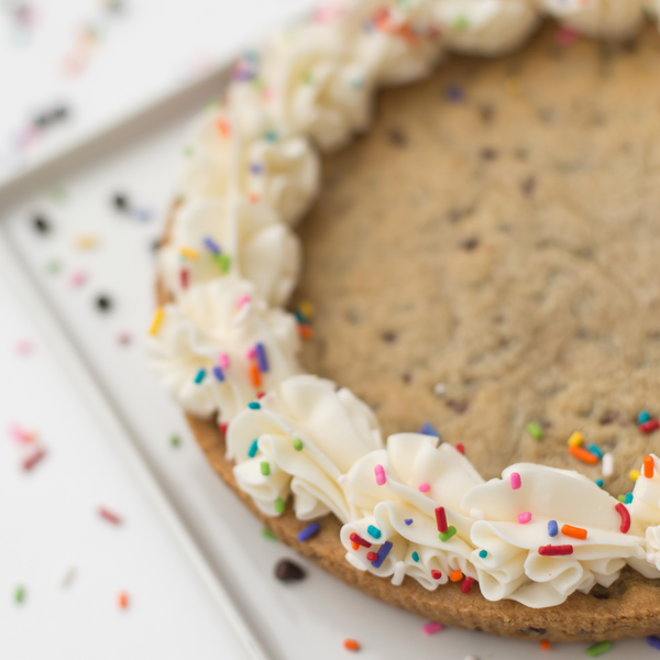 Chocolate Chip Vanilla Cookie Cake - LOCAL PICKUP ONLY