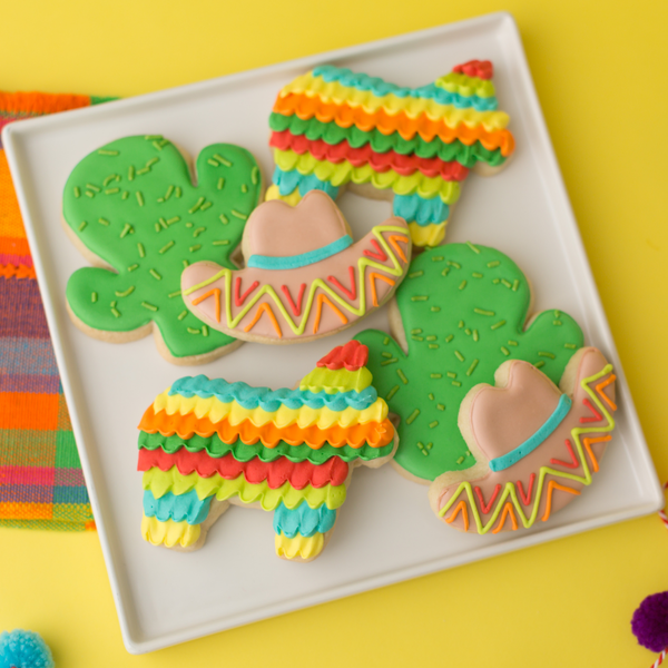 Fiesta Cookie Collection (24 ct) | Hand-Decorated Cookie Gift Box