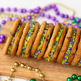 Mardi Gras Sammies - Gourmet Cookie Gift Box Dozen