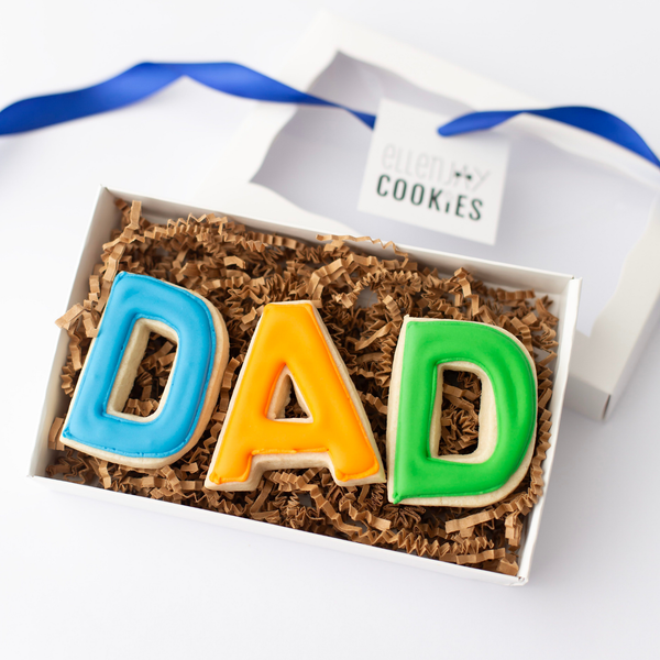 DAD Sugar Cookie Gift Box (3 ct)