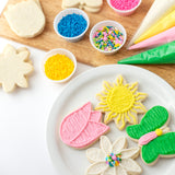 Easter Cookie Decorating Kit – Spring Designs with Buttercream & Sprinkles