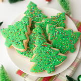 Christmas Tree Sugar Cookie Gift Box